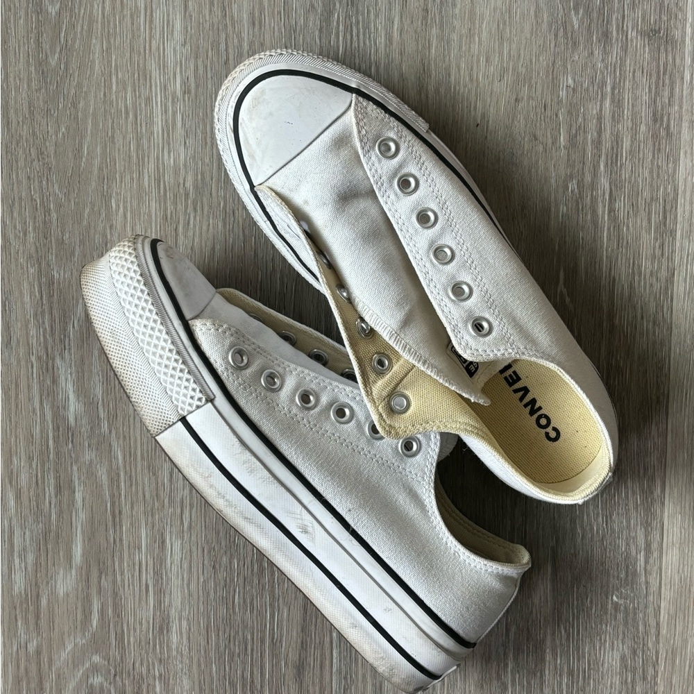 White Converse